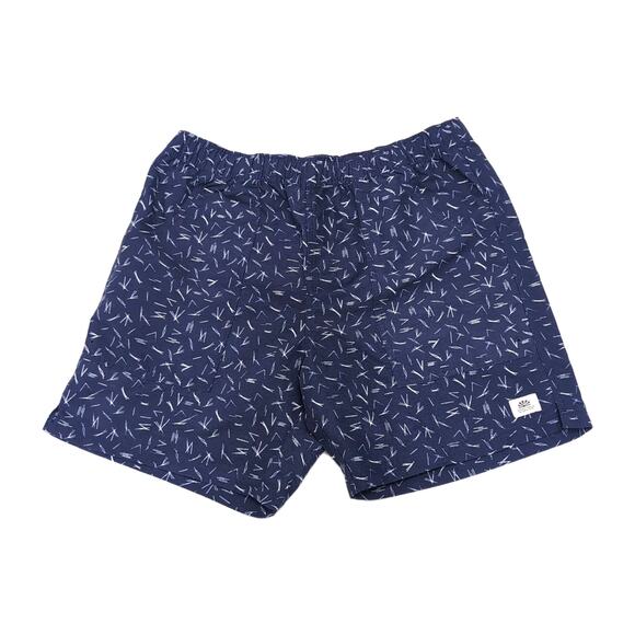 Katin OTG Without Walls Shorts Men's Size M Navy Print 6.5 inch Inseam NEW NWOT - Picture 1 of 13
